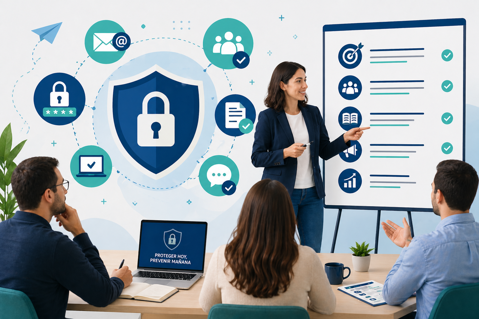 Cómo hacer un plan de concienciación en ciberseguridad para empleados